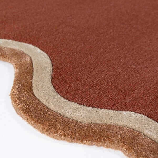 Covor Rivo Wool Teracota 120x170 cm