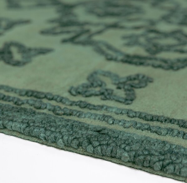Covor Sable Vintage Wool Albastru 160x230 cm