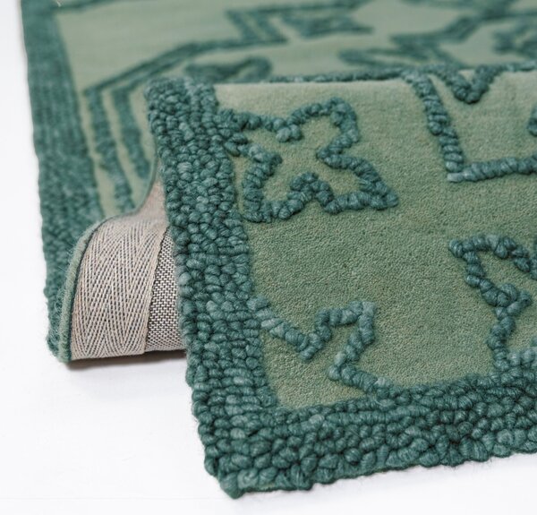Covor Sable Vintage Wool Albastru 160x230 cm