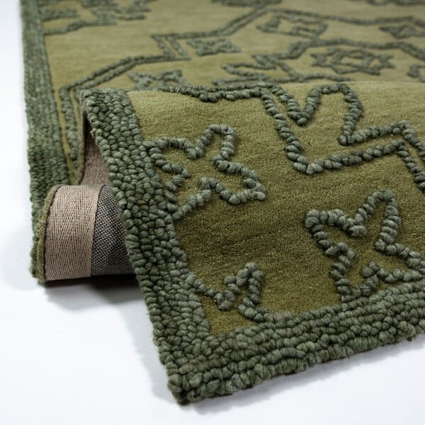 Covor Sable Vintage Wool Verde 140x200 cm