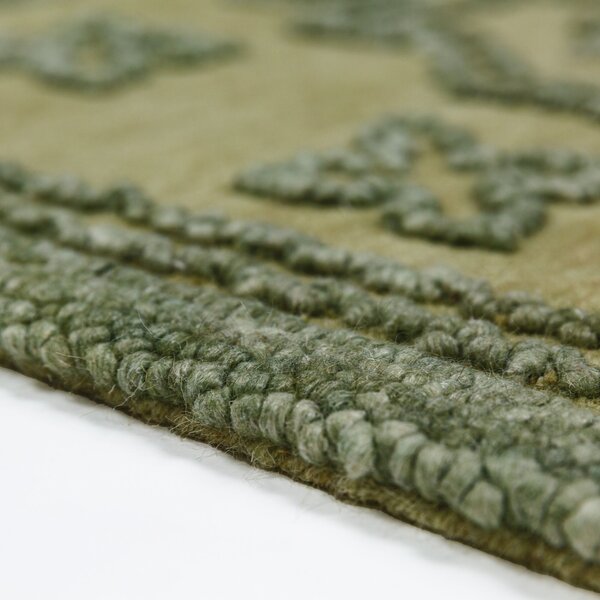 Covor Sable Vintage Wool Verde 140x200 cm