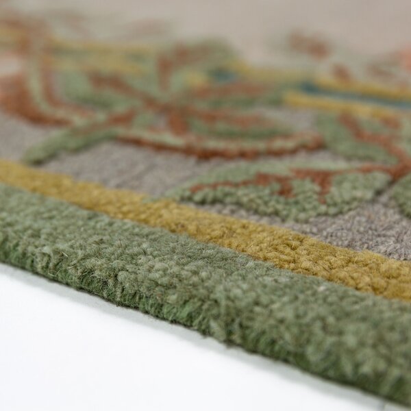 Covor traversa Verona Floral Wool Multicolor 80x300 cm
