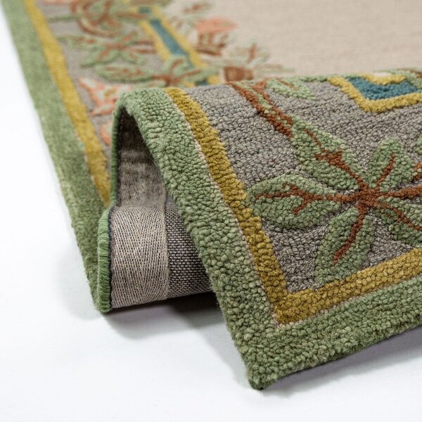 Covor traversa Verona Floral Wool Multicolor 80x300 cm