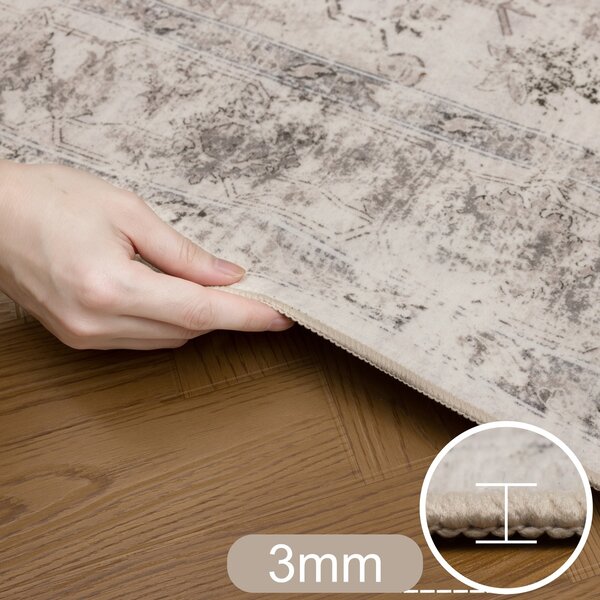 Covor Traversa INKA V1 Bej 80x250 cm