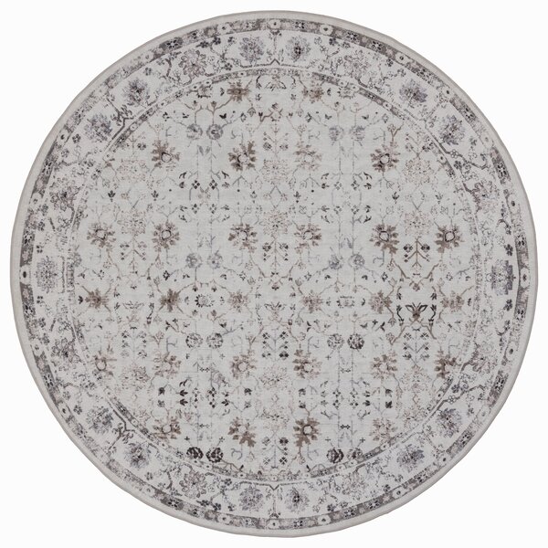 Covor Rotund INKA V2 Crem 120x120 cm