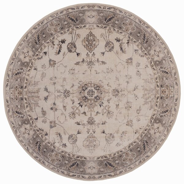 Covor Rotund INKA V3 Bej 120x120 cm