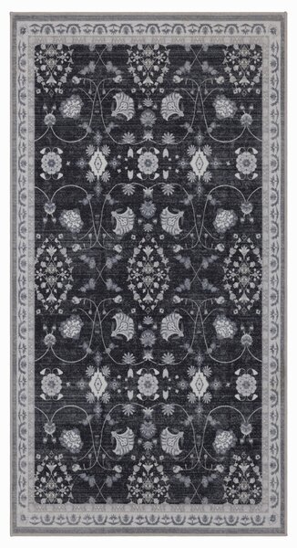 Covor Traversa INKA V6 Negru 80x150 cm
