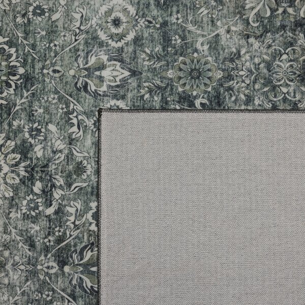Covor Rotund INKA V8 Verde 160x160 cm