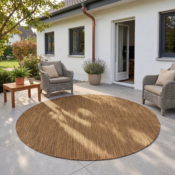 Covor Rotund MIRA V1 Maro 120x120 cm