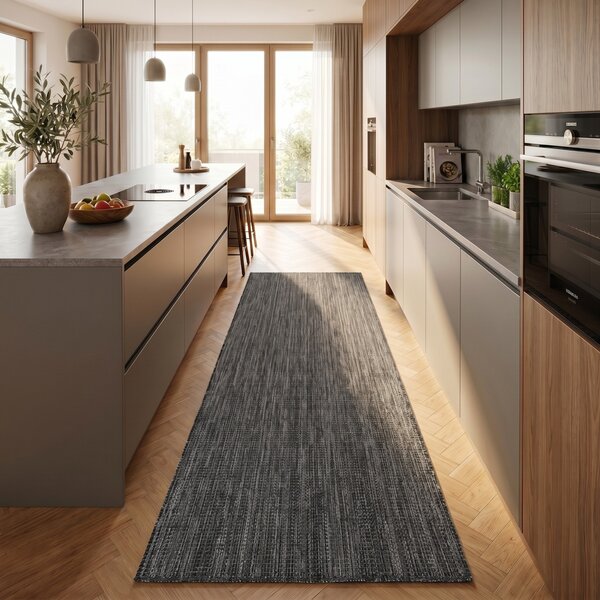 Covor Traversa MIRA V1 Negru 80x250 cm