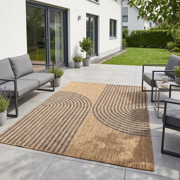 Covor Dreptunghiular MIRA V4 Negru 140x200 cm