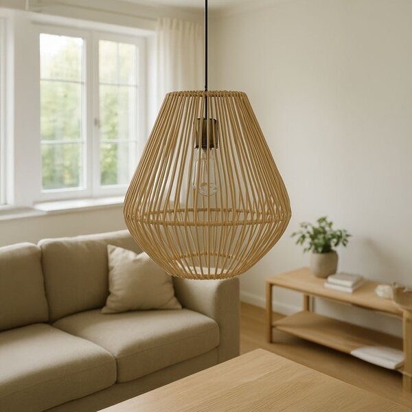 Lustra Lilabel, Natural, 25x25x30 cm
