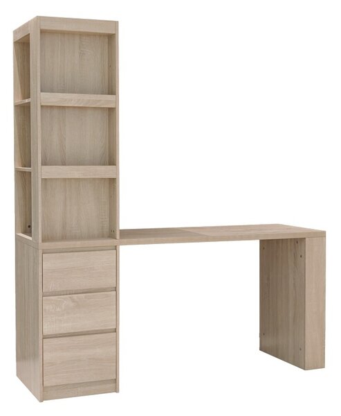 Birou Cliner, Sonoma, 140x50x180 cm
