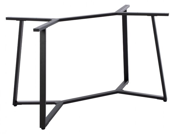 Baza de masa metalica Vampor I, Negru, 112x60x72 cm