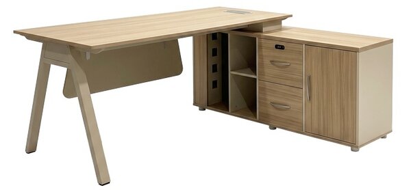 Birou Stark, Bej, 160x80x75 cm