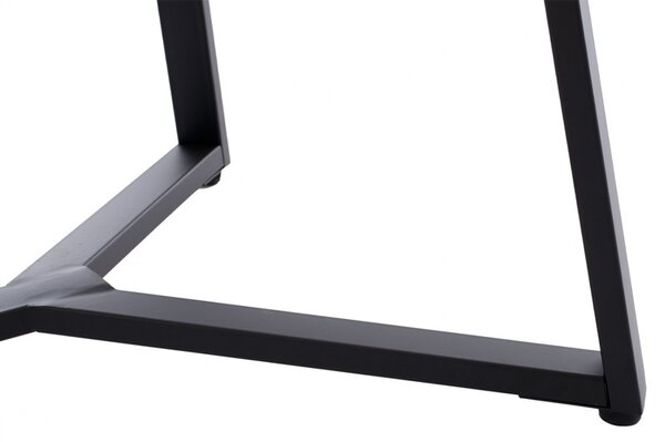 Baza de masa metalica Vampor I, Negru, 112x60x72 cm