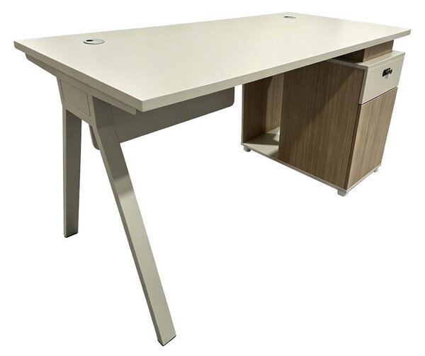 Birou Spark, Bej, 120x60x75 cm