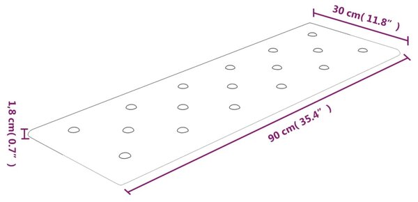 VidaXL Πάνελ Τοίχου 12 τεμ. Καφέ 90 x 30 εκ. 3,24 μ² Συνθετικό Δέρμα