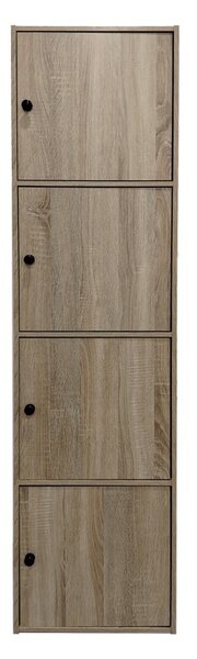 Ψηλό Ντουλάπι Gabino Sonoma 40x39x158 cm