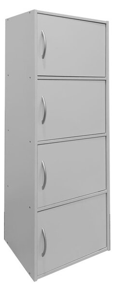 Ψηλό Ντουλάπι Gabino I Λευκό 40x34.5x120 cm