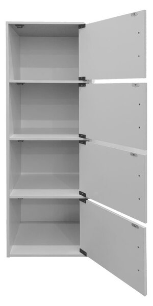 Ψηλό Ντουλάπι Gabino I Λευκό 40x34.5x120 cm