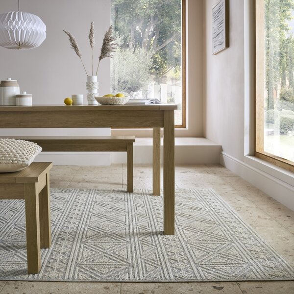 Χαλί Lucia Washable Γκρι 194x290 cm, Flair Rugs
