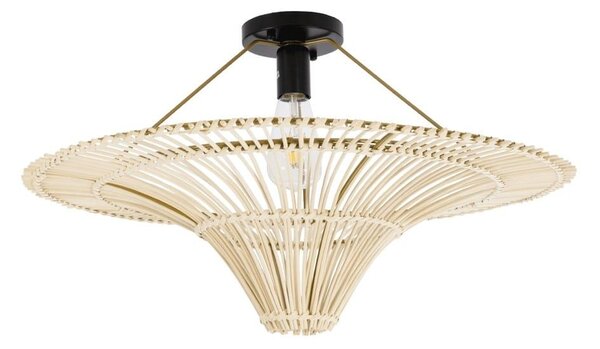 Φωτιστικό Οροφής Palermo 02152 Φ60x36cm 1xE27 Beige GloboStar