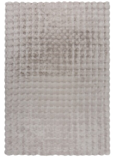 Χαλί Waffle Faux Fur Γκρι 180X290 cm, Flair Rugs