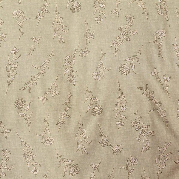 Ζεύγος Φανελένιες Μαξιλαροθήκες (53x72) Melinen Bianca Beige
