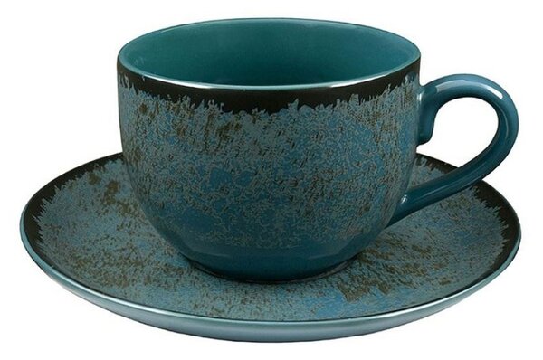 Φλυτζάνια Τσαγιού 220ml (Σετ 6τμχ) Oriana Ferelli Teal 18274-99