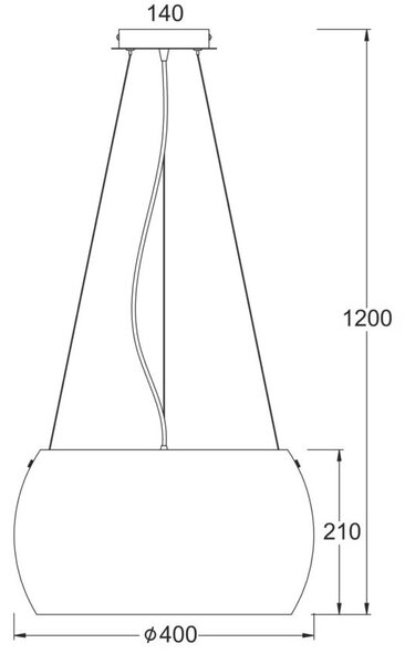 Φωτιστικό Οροφής Τρίφωτο Aca Pontiac CX1009P40FM Chrome/Tint