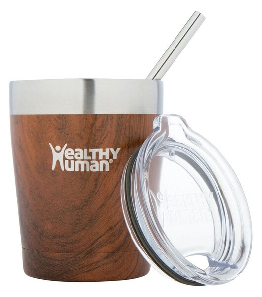Ποτήρι Θερμός Cruiser Healthy Human με χωρητικότητα 354ml και διατήρηση θερμοκρασίας 12h ζεστό / 24h κρύο - Harvest Maple
