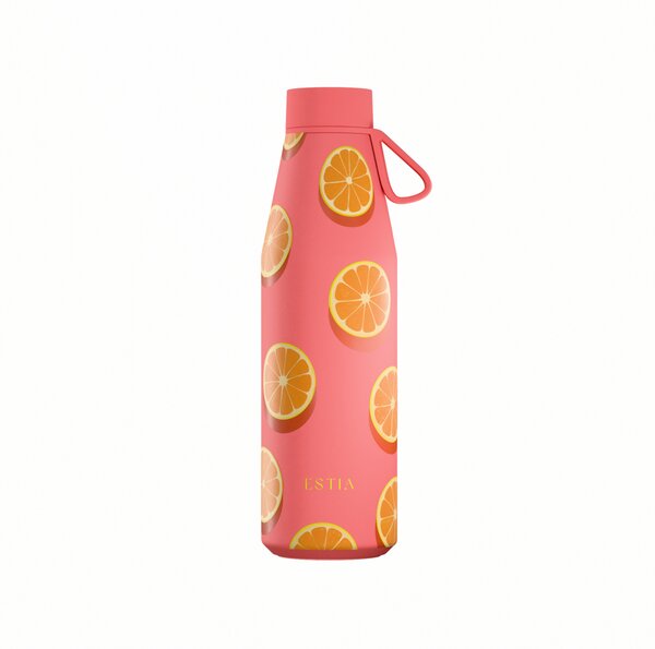 Μπουκάλι Θερμός 500ml Estia Save The Aegean Flow Orange Pop 01-42165