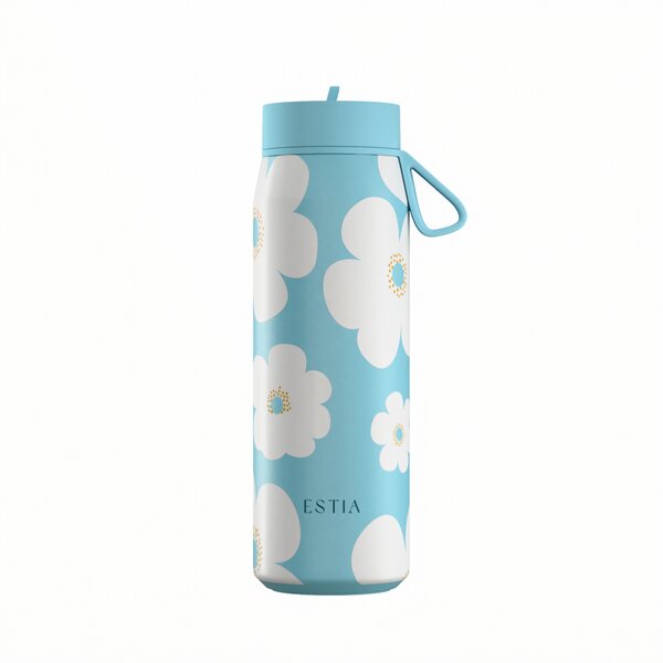 Ποτήρι Θερμός 500ml Estia Save The Aegean Pulse Blue Daisy 01-42646