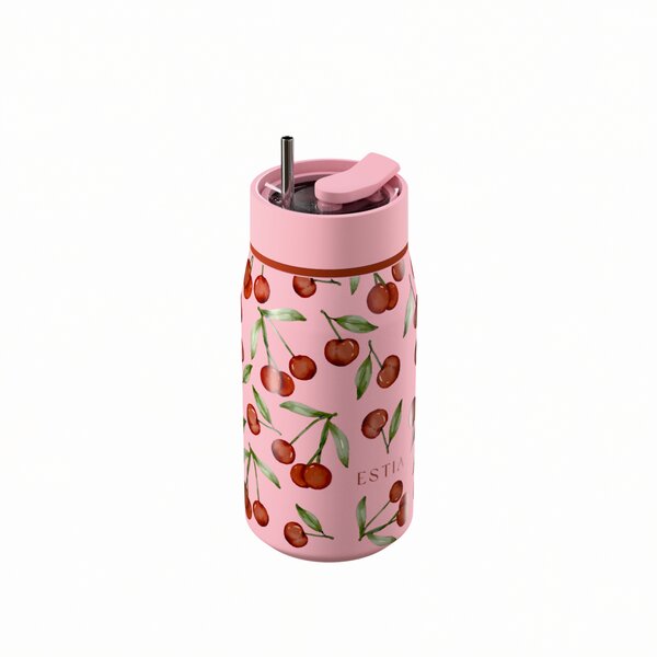 Ποτήρι Θερμός 360ml Estia Save The Aegean Lens Cherry Rose 01-42882