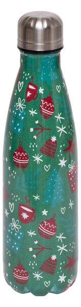 Χριστουγεννιάτικo Μπουκάλι Θερμός 500ml A-S Green 208516