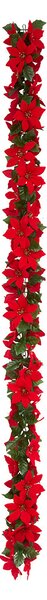 Χριστουγεννιάτικη Γιρλάντα 180εκ. A-S Poinsettia 216572