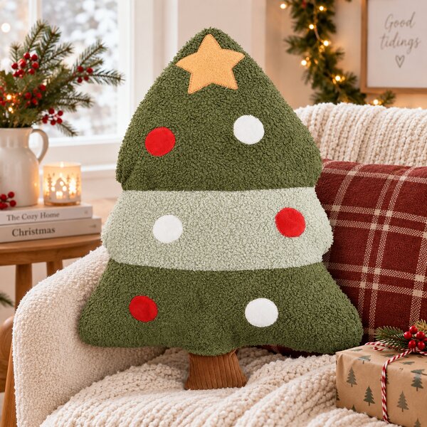 Χριστουγεννιάτικο Μαξιλάρι (33x52) K-M Xmas Tree ANT001900