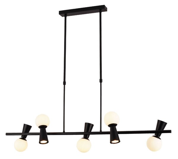 Φωτιστικό Οροφής Πολύφωτο Aca Kimolos OD94205PB Black