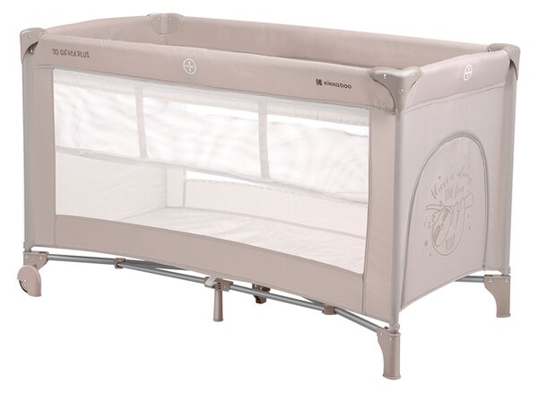 Παρκοκρέβατο 2 Θέσεων (0+ Μηνών/Έως 15kg) Kikka Boo So Gifted Plus Beige