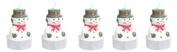 Χριστουγεννιάτικα Κεριά Ρεσώ (Σετ 5τμχ) A-S Snowman 113559
