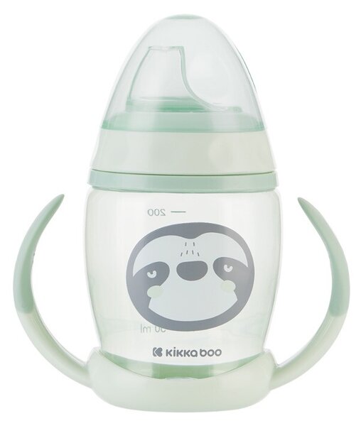 Ποτήρι Εκπαιδευτικό 200ml Kikka Boo Happy Face Mint