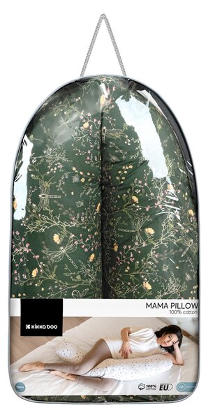 Μαξιλάρι Πολλαπλών Χρήσεων - Θηλασμού Kikka Boo Isla Secret Garden Deep Green