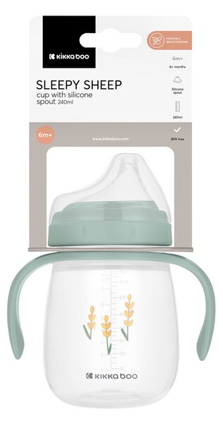Ποτήρι Εκπαιδευτικό 240ml Kikka Boo Sleepy Sheep