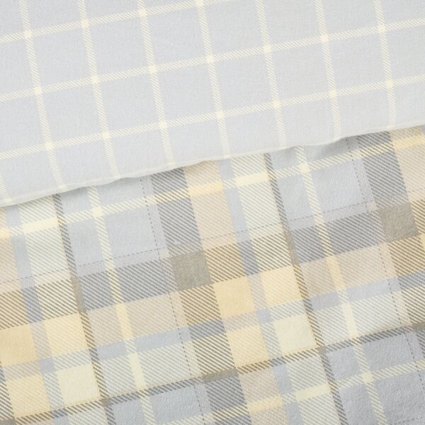 DAS HOME ΣΕΤ ΠΑΠΛΩΜΑΤΟΘΗΚΗ ΥΠΕΡΔΙΠΛΗ 220Χ240 FLANNEL 9639 GREY, TAUPE