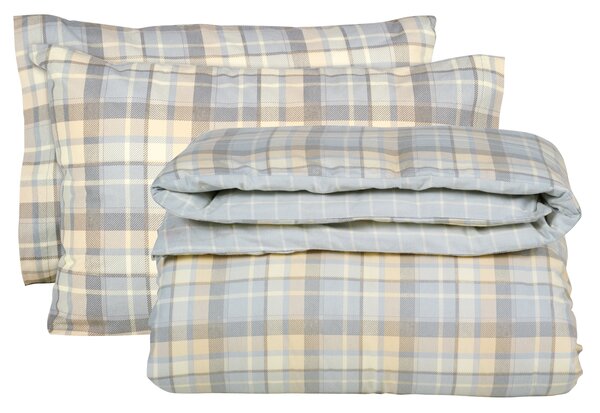 DAS HOME ΣΕΤ ΠΑΠΛΩΜΑΤΟΘΗΚΗ ΥΠΕΡΔΙΠΛΗ 220Χ240 FLANNEL 9639 GREY, TAUPE