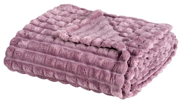 DAS HOME ΚΟΥΒΕΡΤΑ FLEECE 130Χ170 1358 DUSTY PURPLE