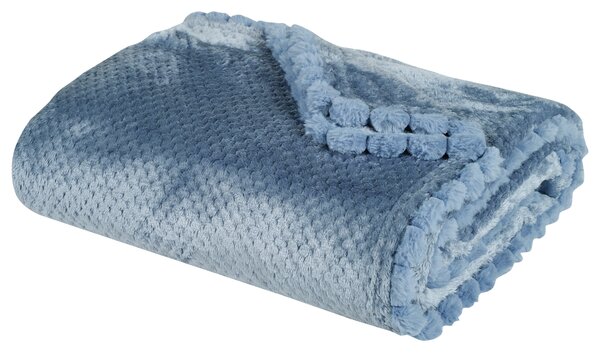 DAS HOME ΚΟΥΒΕΡΤΑ FLEECE 130Χ170 1186 DUSTY BLUE