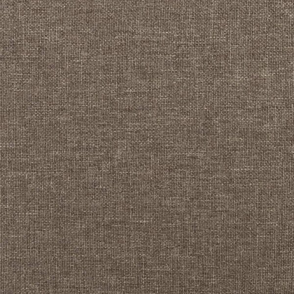 VidaXL Υποπόδιο Taupe 70 x 55 x 41 εκ. Υφασμάτινο