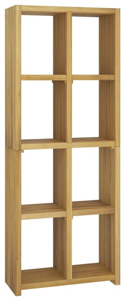 VidaXL Βιβλιοθήκη 70 x 30 x 180 εκ. από Μασίφ Ξύλο Teak